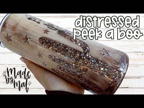 Видео: Мастер-класс по созданию стакана с блестками и эффектом состаривания «Пикабу»