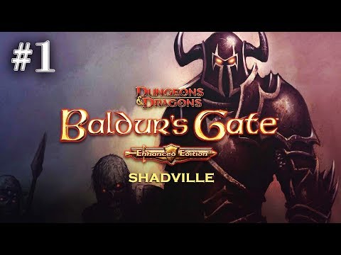 Видео: Врата Балдура — Baldur's Gate: Enhanced Edition Прохождение игры #1