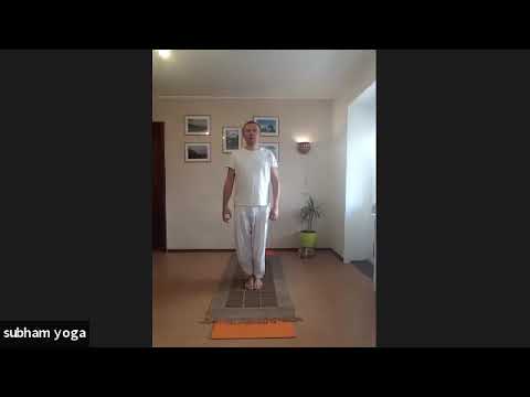 Видео: Утренняя программа с онлайн-класса (часть 2), крии и пранаямы.