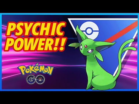 Видео: ЭСПЕОН СБИВАЕТ ПРОТИВНИКОВ РАННЕГО РАНГА!! | POKÉMON GO BATTLE LEAGUE