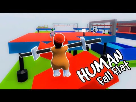 Видео: Проходим с КЕНТАМИ невероятно СЛОЖНЫЕ ПОЛОСЫ ПРЕПЯТСТВИЙ В Human Fall Flat!