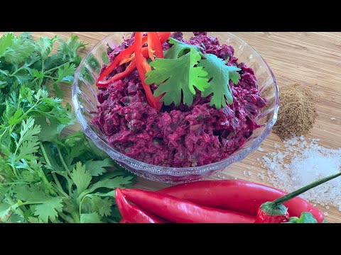 Видео: ПХАЛИ: Свекровь научила готовить Изумительную ПИКАНТНУЮ ЗАКУСКУ! Ореховая СВЁКЛА - Грузинские мотивы