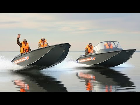 Видео: Большой тест лодок из ПНД! Настоящая моторка дешевле надувной!