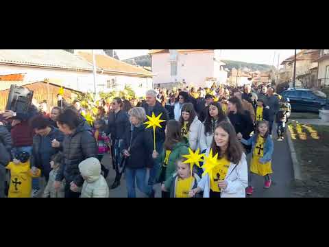 Видео: Божиќна литија - Берово 2023