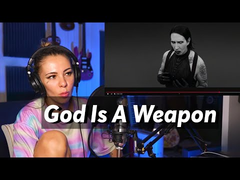 Видео: @AiMori - РЕАКЦИЯ НА GOD IS A WEAPON (Falling In Reverse feat. Marilyn Manson) #aimori