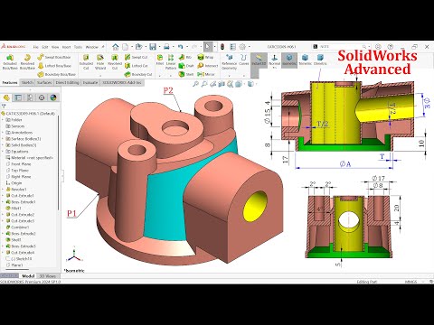 Видео: Расширенное руководство по SolidWorks-CATICS3D09-H06