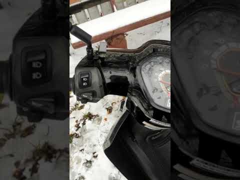 Видео: Honda Super Cub установка индикатора передач