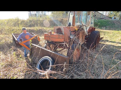 Видео: Оживляем брошенный трактор Беларусь спустя 10 лет!