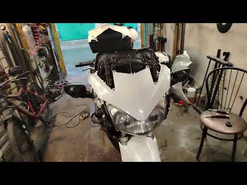 Видео: honda st 1300 и гаражные приключения! часть 2