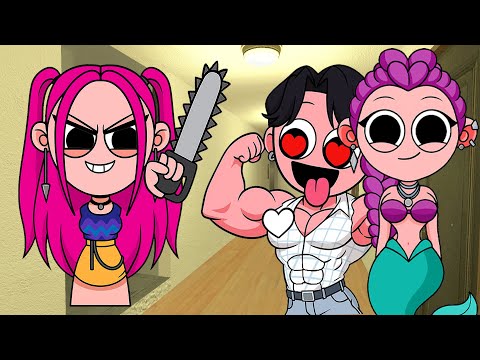 Видео: Что произойдёт, если Мира увидит Джину и Руми 🤭 | Mystery X Zoey Incredibox Sprunki в Gmod