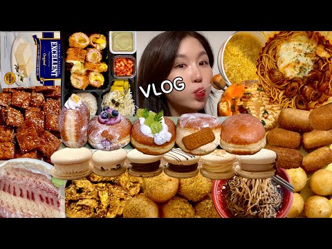 Видео: Подзаголовок) Один прием пищи в деньㅣMukbang VLOGㅣПерееданиеㅣ23: 1 прерывистое голодание ДИЕТА