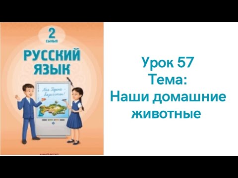 Видео: Русский язык 2 класс урок 57. Наши домашние животные. Орыс тілі 2 сынып 57 сабақ
