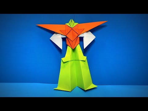 Видео: Оригами Трансформер | Как превратить бумажный трансформер в самолет
