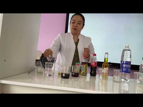 Видео: Электролиттік диссоциация тақырыбы аясындағы зертханалық жұмыс.