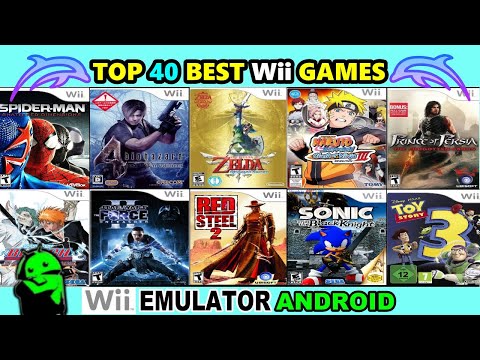 Видео: 40 лучших игр Wii для эмулятора Dolphin на Android