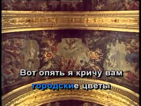 Видео: Караоке - Городские цветы -