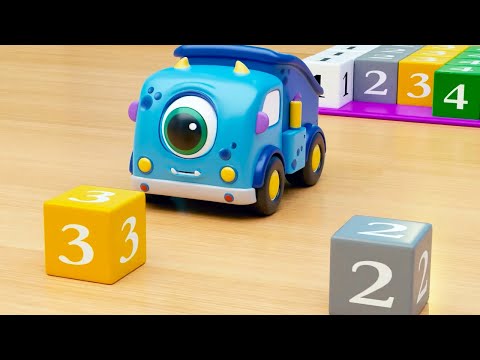 Видео: Машинки Мокас 🚕 Самая меткая машинка 🚙 Развивающие мультики для детей про машинки 🚗