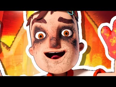 Видео: ОГНЕННЫЙ МОНСТР В ПРИВЕТ СОСЕД - ПРЯТКИ ! - Hello Neighbor: Hide And Seek