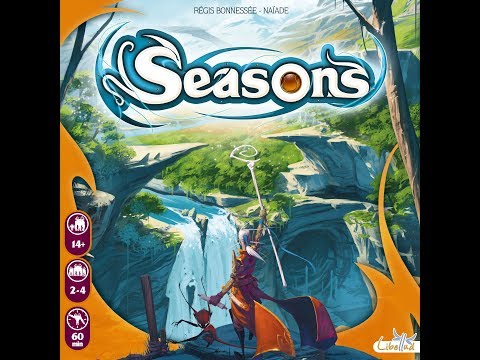 Видео: Seasons 1/2 часть - играем в настольную игру.