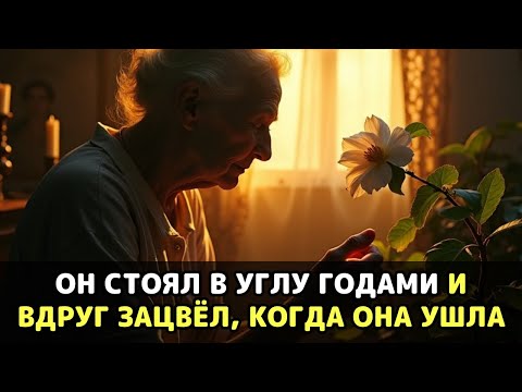 Видео: Этот цветок молчал три года, а потом “сказал” ей правду, которую она не хотела знать