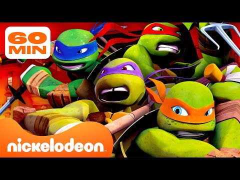 Видео: Черепашки-ниндзя | 60 МИНУТ самых ЭПИЧНЫХ битв! ⚔️ | Nickelodeon Cyrillic