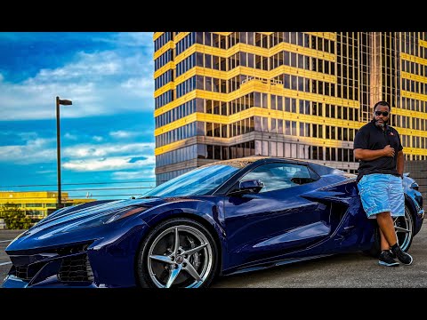 Видео: Первый взгляд на Corvette E-Ray 2025 года! Полный обзор моей новой машины от меня. Видеоблог 97