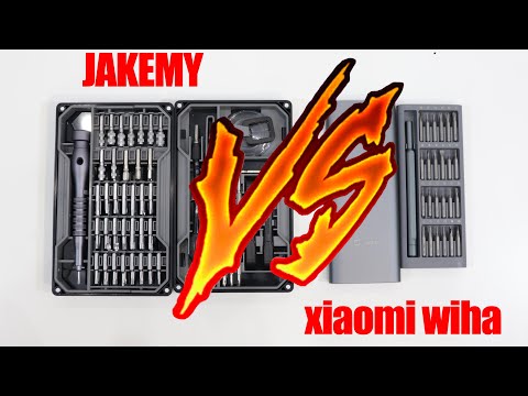 Видео: Обзор и сравнение набор отверток c алиэкспресс  jakemy и xiaomi wiha. набор инструментов