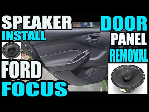 Видео: Установка заднего динамика Ford Focus и снятие панели — динамики Audio Dynamics серии 2000