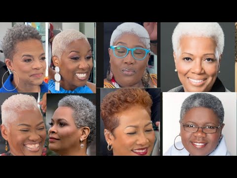 Видео: 65 потрясающих и элегантных коротких стрижек и причесок для темнокожих женщин старшего возраста |...