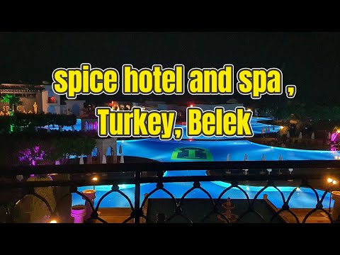 Видео: Spice Hotel & Spa  full review,Turkey,see every corner,топ обзор отеля Spice в Турции всё включено