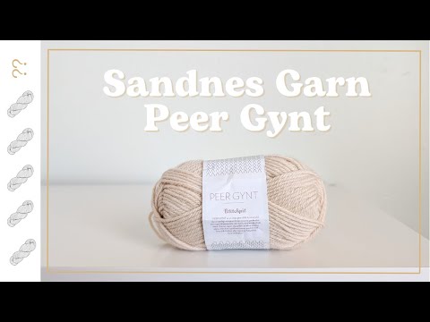 Видео: Обзор пряжи Sandnes Garn Peer Gynt