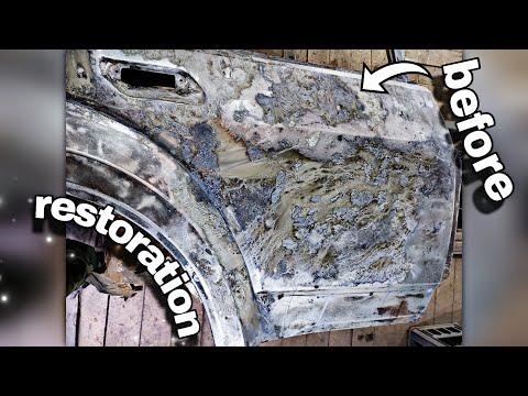 Видео: ЖУТКАЯ дверь ПРОВАЛЯЛАСЬ в лесу 100500ЛЕТ.RESTORATION
