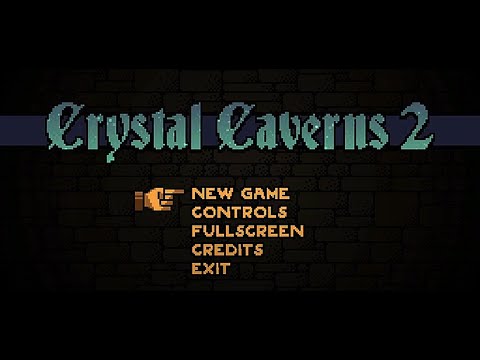 Видео: Обзор игры Платформер Crystal Caverns 2 в 2020 году