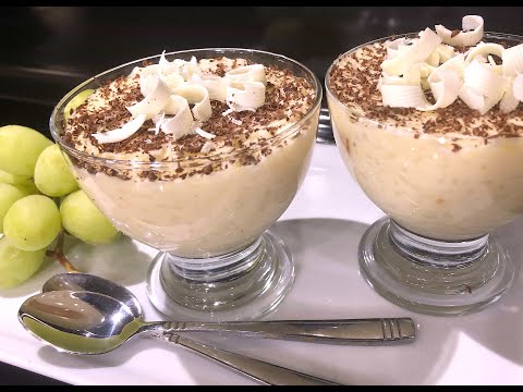 Видео: Когда РИСОВАЯ КАША вкуснее мороженого , Бесподобный Рисовый Пудинг, Каша как Десерт