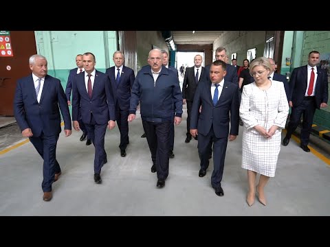 Видео: Лукашенко: Хорошо, что сделали эту машину! Нам очень нужно! // Бобруйск. "Бобруйскагромаш"