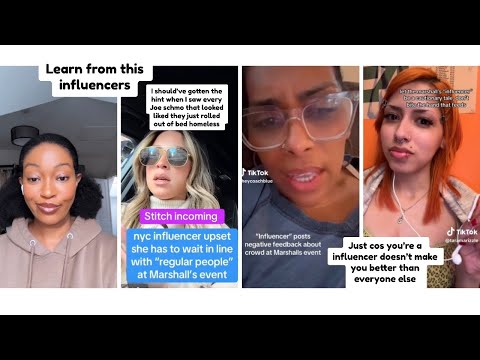 Видео: Инфлюенсер столкнулась с негативной реакцией из-за жалобы на мероприятие Marshalls, которое она п...