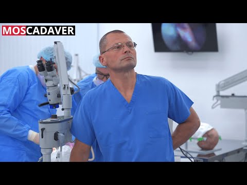 Видео: Кадавер курс для нейрохирургов. Эскулап Академия