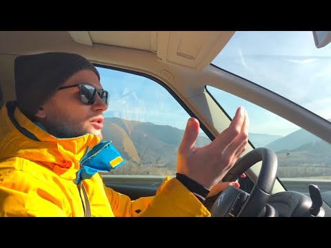 Видео: Вот это мы влетели! Неприятное происшествие на трассе