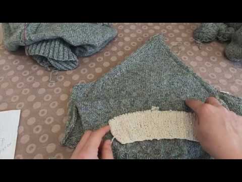 Видео: СВИТЕР ОВЕРСАЙЗ. Мк №6 Регланная линия  на  рукавах.