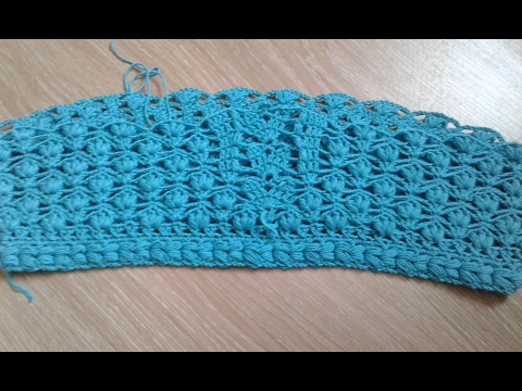 Видео: Платье крючком по мотивам платья Ванессы Монторо "Silver". Часть 3.