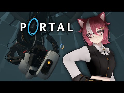 Видео: [RU Vtuber Myauta] Прыгоем в порталы Portal #2