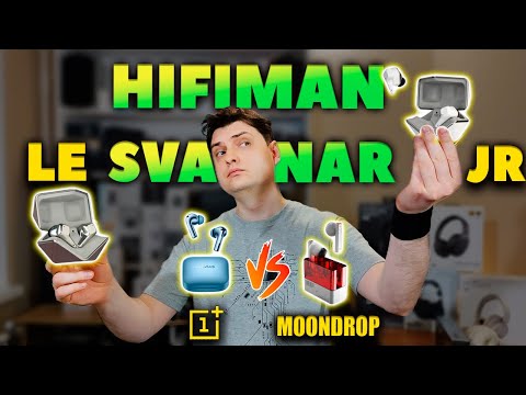 Видео: НОВЫЕ 🔥 HiFiMan Svanar Wireless JR vs LE vs OnePlus Buds 3 — Что Лучше Взять?
