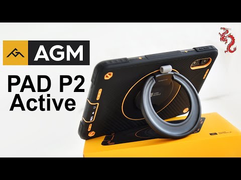 Видео: ВЗРОСЛЫЙ обзор AGM PAD P2 Active //Экран 90Гц, IP69K и съемный противоударный обвес