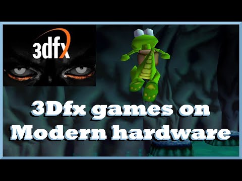 Видео: Как запускать игры 3Dfx Glide/Voodoo на современных компьютерах с ОС Windows и запускать их в HD-...