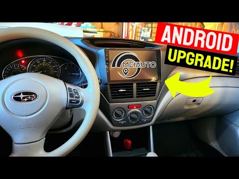 Видео: Установка головного устройства Meiauto Android — Subaru Forester 2012 года
