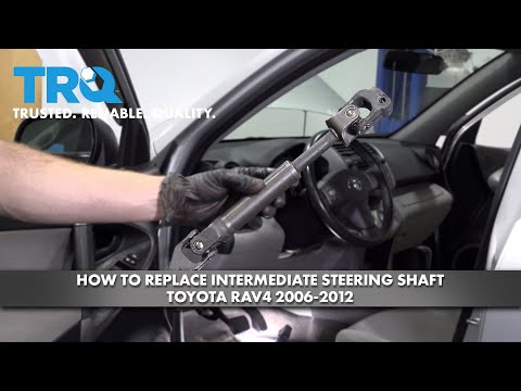 Видео: Как заменить промежуточный рулевой вал на Toyota RAV4 2006-2012