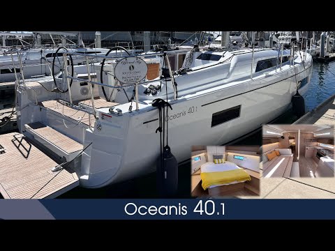 Видео: Обзор новой лодки Beneteau Oceanis 40.1 2025 года // Уже в продаже