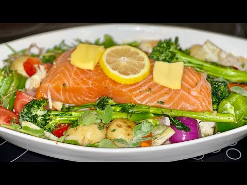 Видео: Остались без шашлыков,заехали к Женечки проверить Квартиру,скупились по полной,готовлю красную рыбу 