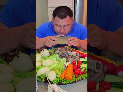 Видео: Мукбанг барашек овощи ........