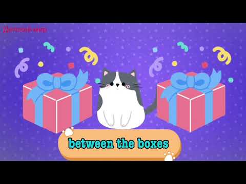 Видео: Prepositions of place in English. Предлоги места в английском языке #prepositions#place